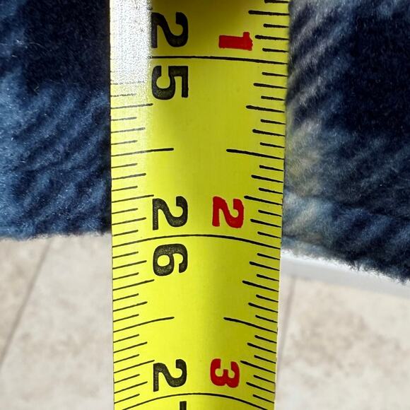 Freedom Foundry Mens Blue Plaid Fleece Button Up Shirt Size L NWT - Picture 10 of 10